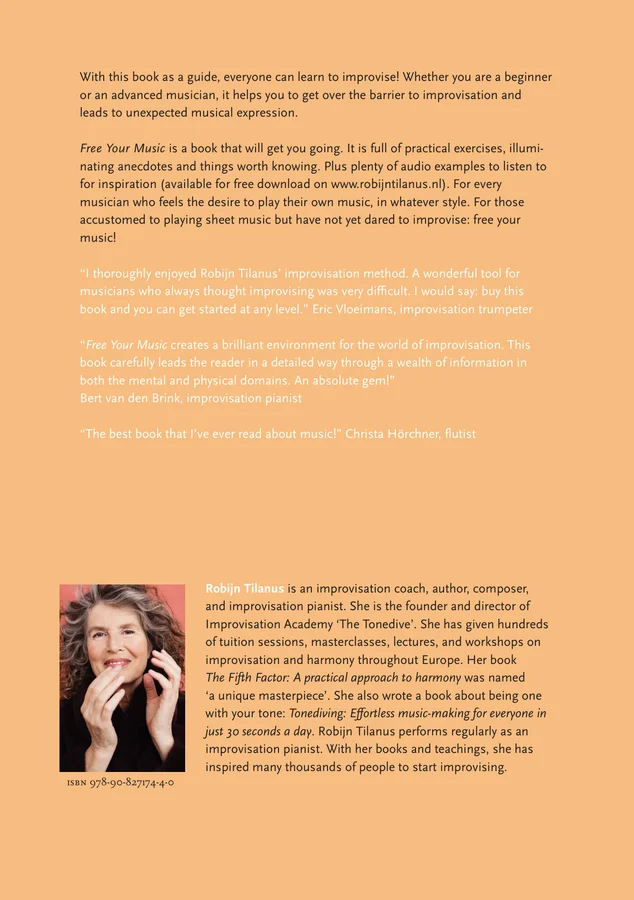 back cover of the book Free Your Music